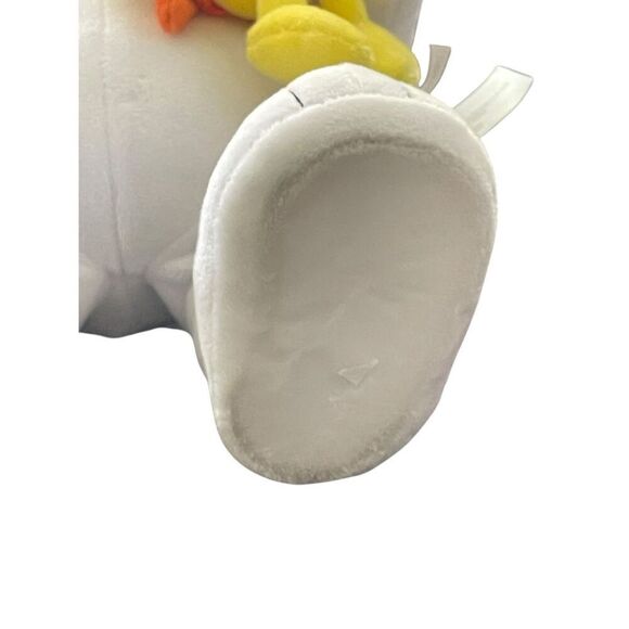 Peanuts Kids White Black Snoopy & Woodstock Pilgrim Side-stepper Music Plush OS - Picture 13 of 13